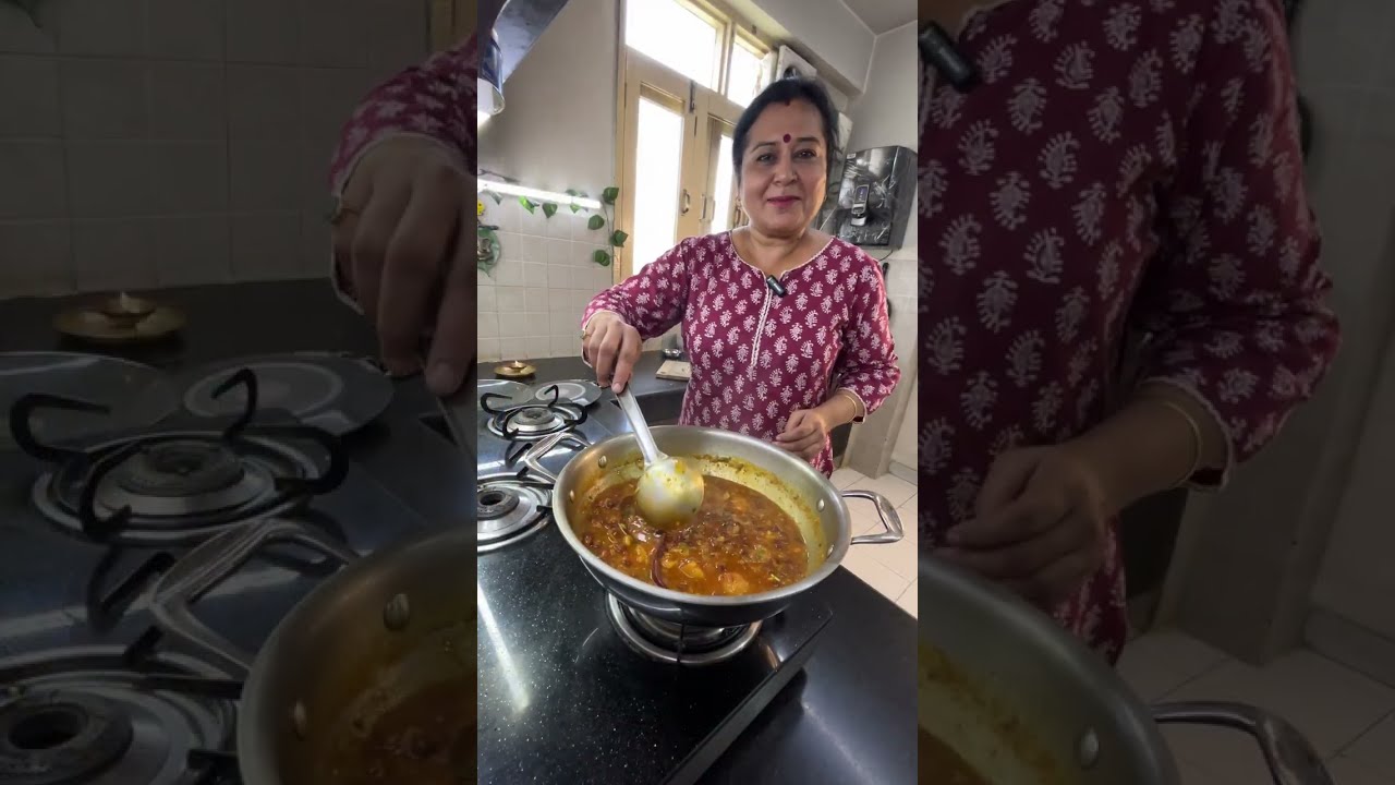 कम समय में new style काले चने और लाल पराठे का combo संडे लंच में बनाया-हसबैंड ने appreciate किया👏🏻