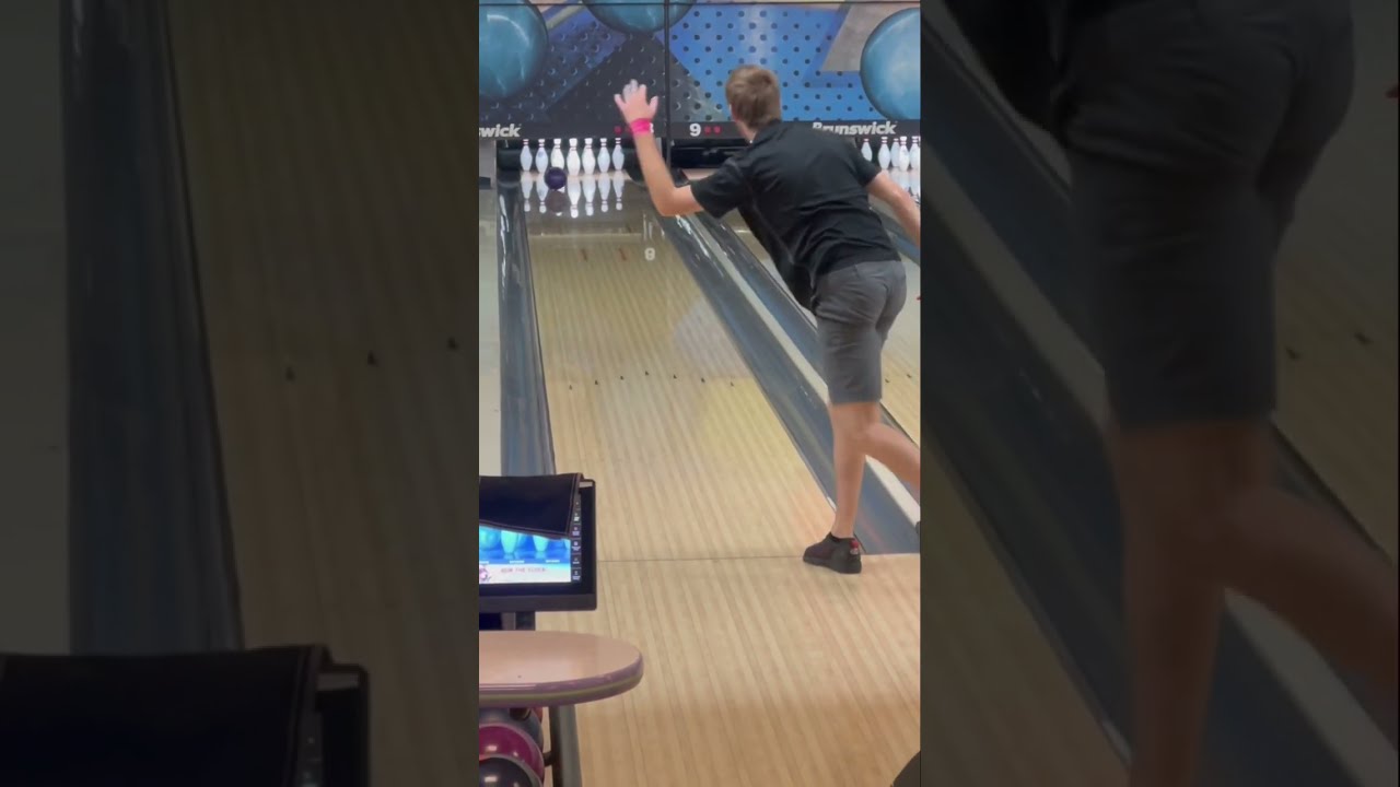 Perfect Bowling Strike From A PBA Pro!! 😮😍😮 #shorts