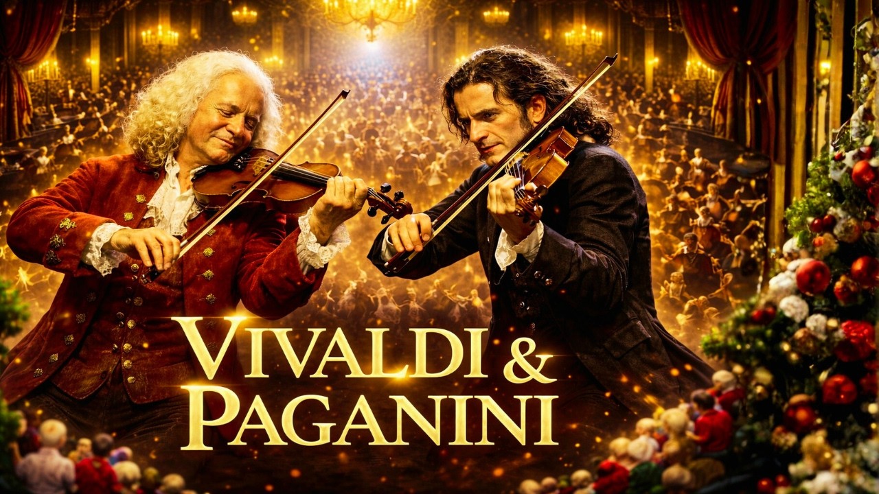 🎻The Best Epic Violin Music – Vivaldi & Paganini Inspired Classical Masterpiece🔥