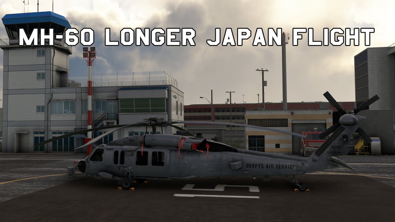 MH-60 Longer Japan Flight
