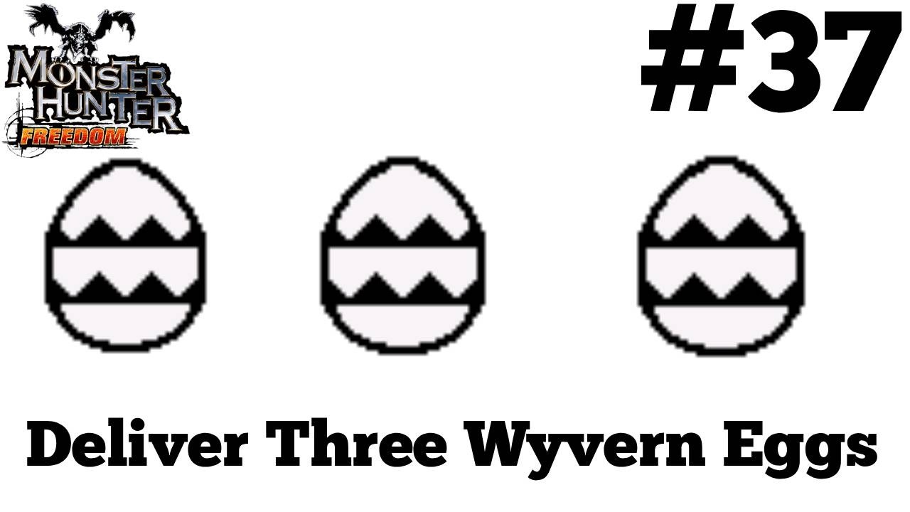 Monster Hunter Freedom #37 - Deliver Three Wyvern Eggs