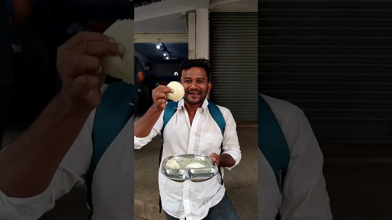 50 Rupees Eating Challenge in Bangalore|1 Rupee Idli,Indira CanteenHelping Poor People #shorts #food
