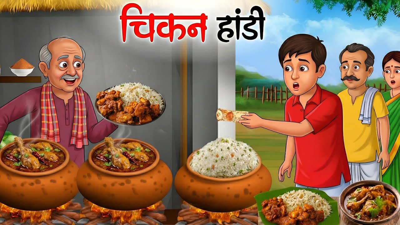 चिकन हांडी का राज | chicken handi ka raj | hindi story | hindi kahaniyan |hindi moral stories |