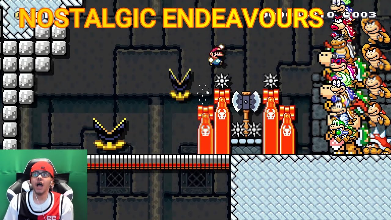 [Super Mario Maker 2]REGRESO Con El Nivel IMPOSIBLE Nostalgic Endeavours y Con Record Del Mundooo!!!