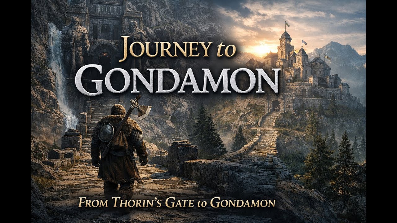 From Thorinshola to Gondamon | LOTRO Ambient Walk