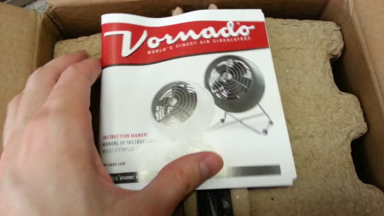 New Vornado VFan Mini Modern unbox and run