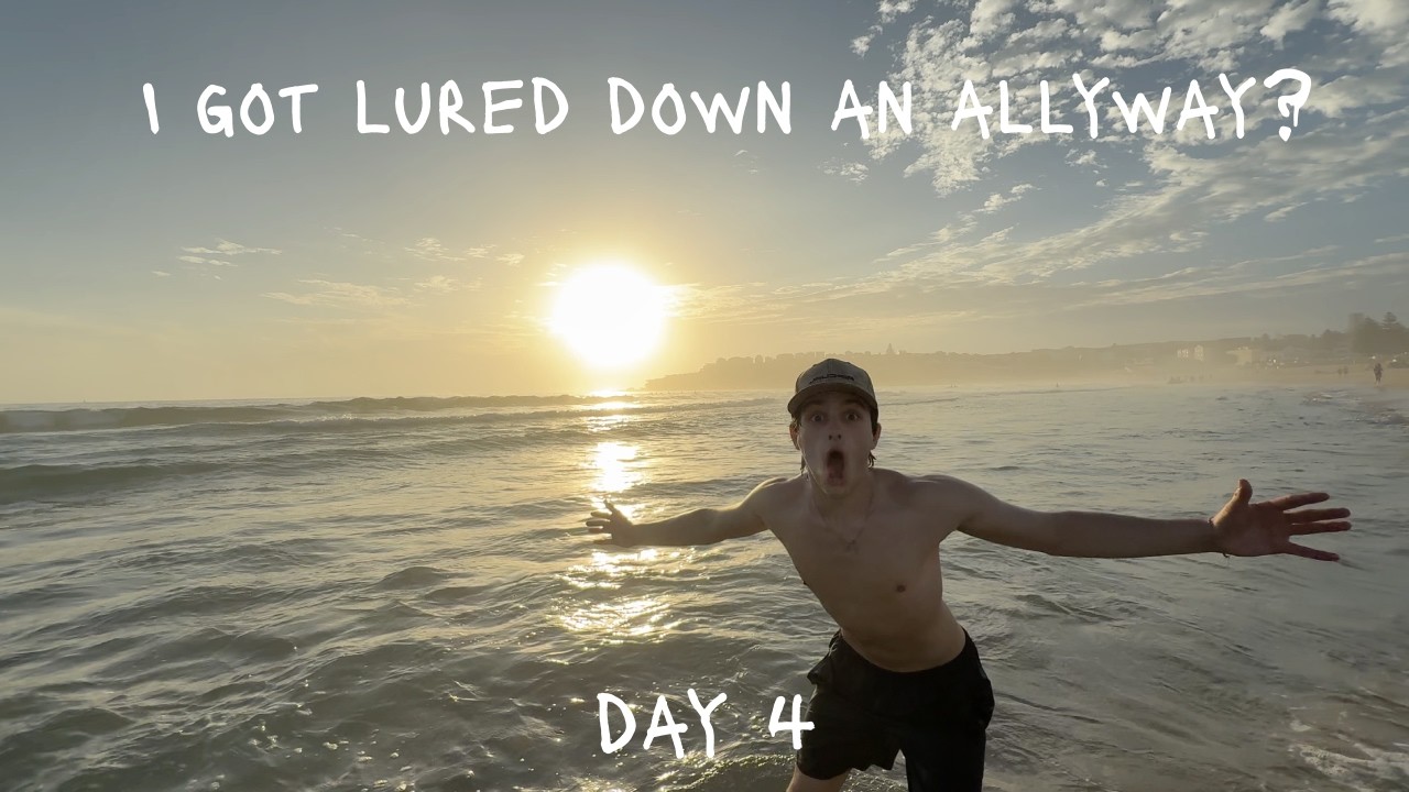 I got lured down an allyway