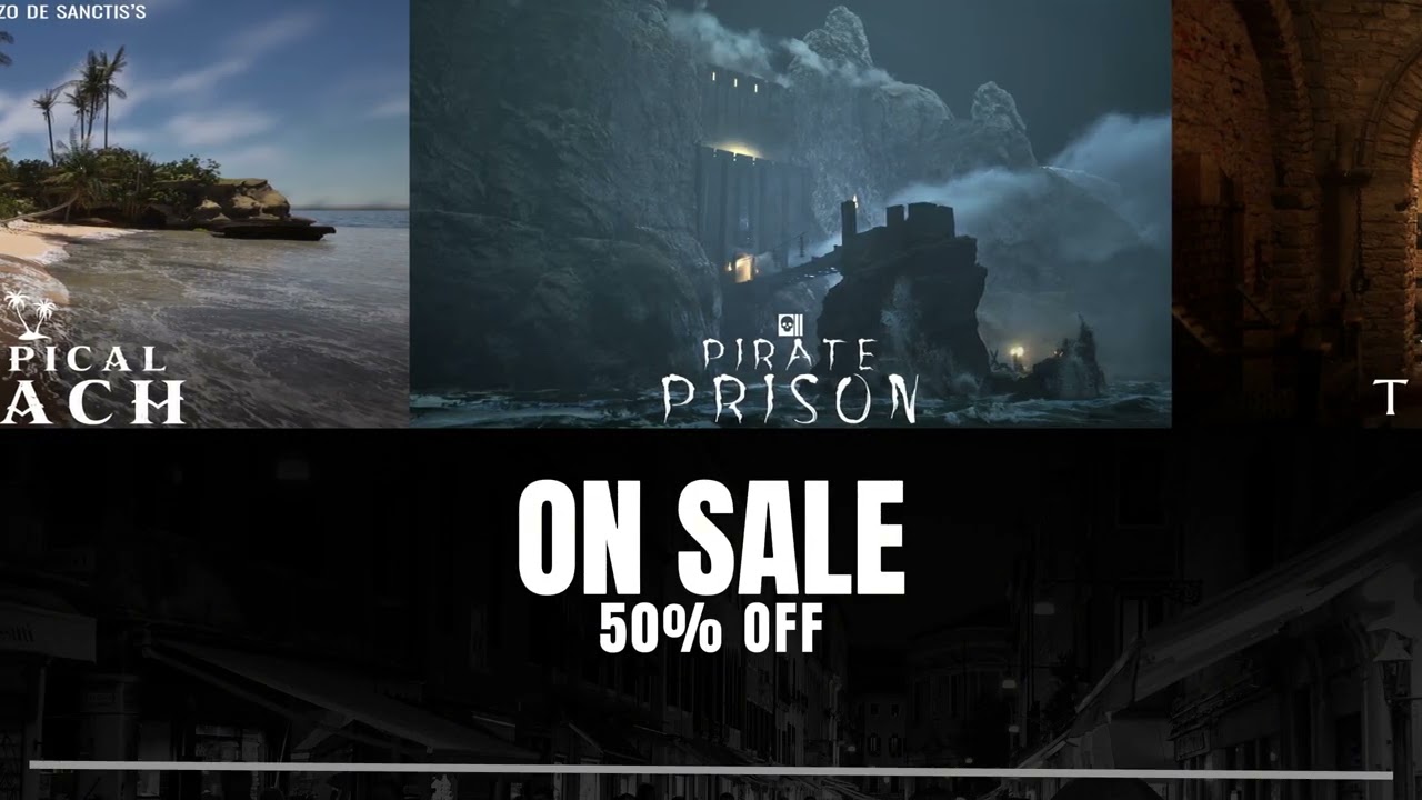 🚨 Epic 50% OFF Sale on My 3D Assets! 🎨 Don't Miss These Deals for Game Dev & More!