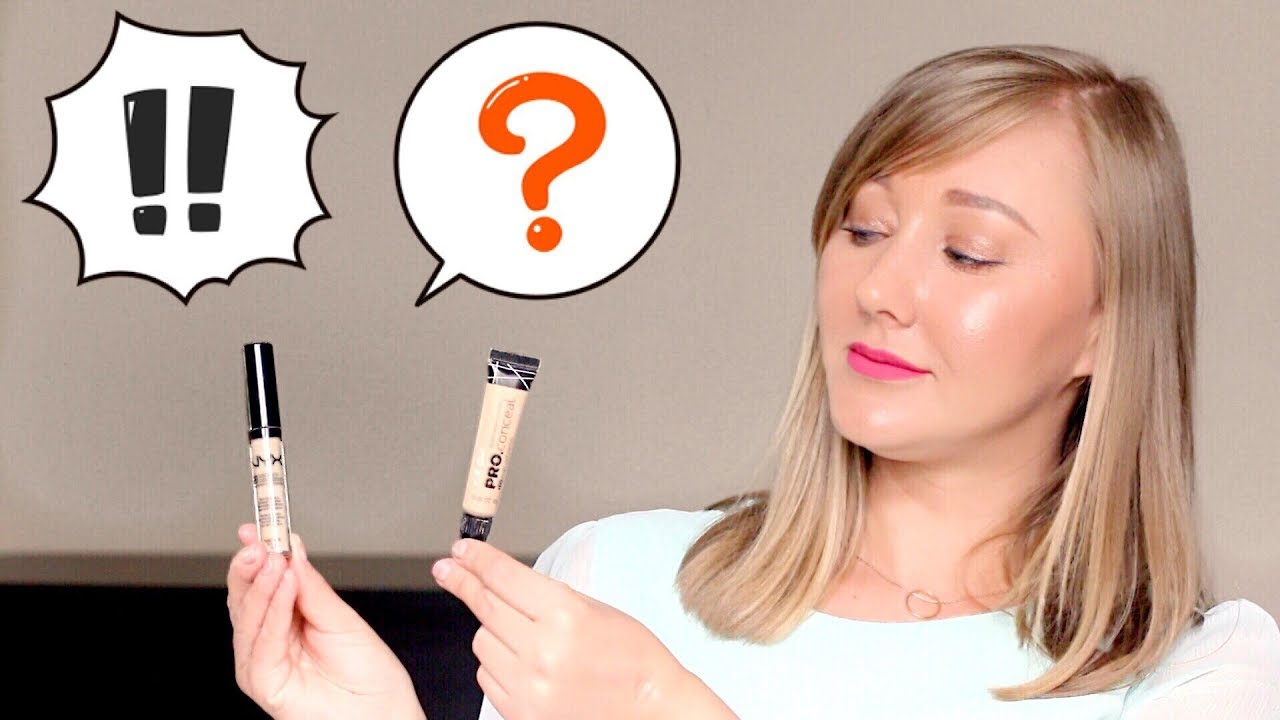 БИТВА КОНСИЛЕРОВ.  L.A. Girl Pro Concealer VS Nyx Hd Concealer