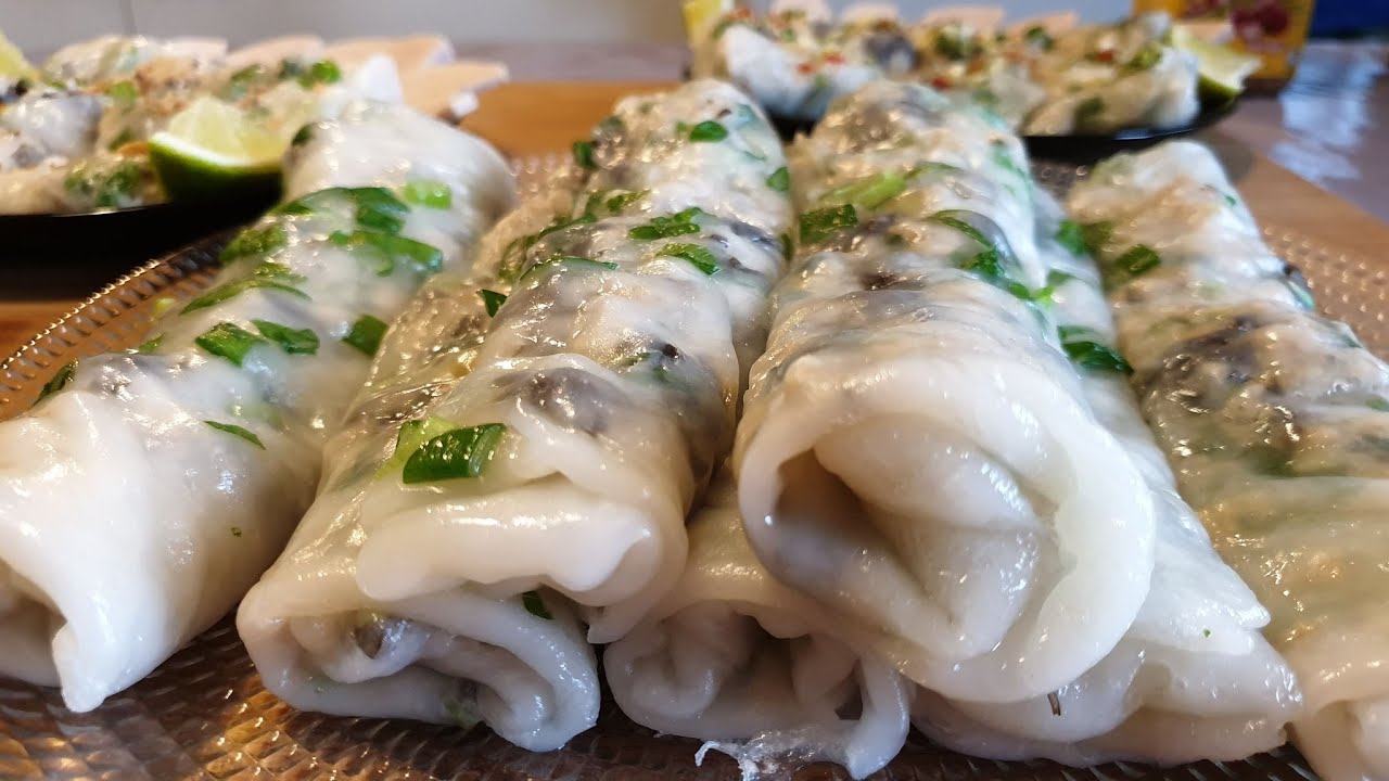 BANH CUON Recipe- Recette de CREPE BANH CUON- Ua FAWM KAUV noj  #gaohmongcooking