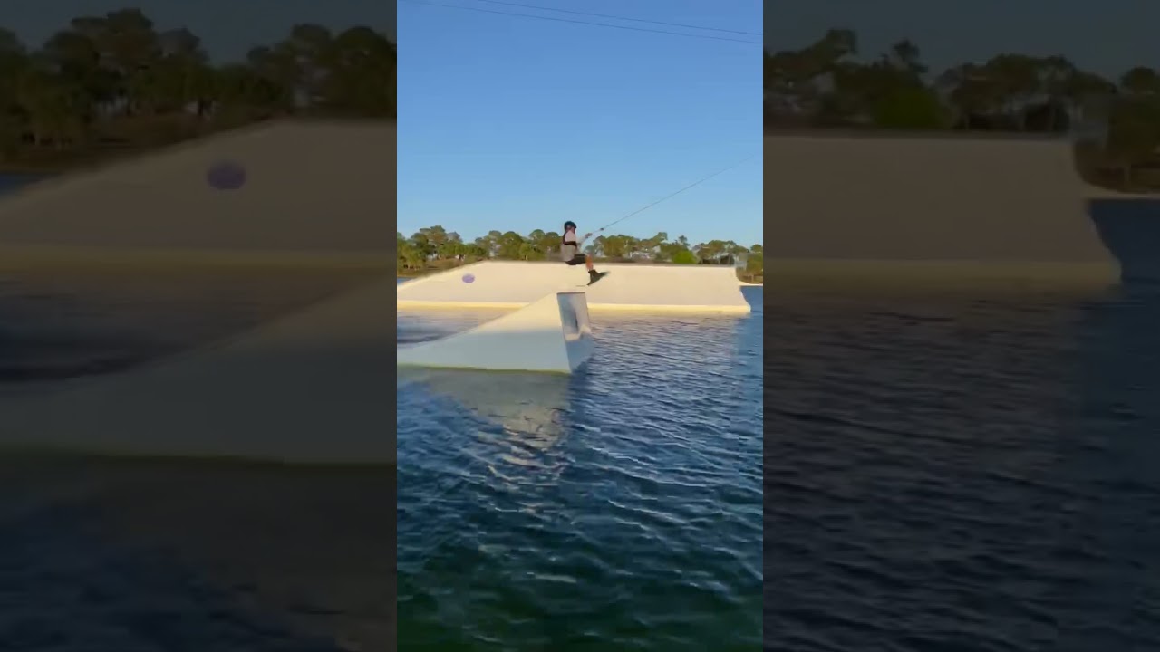 12 year old wakeboarder landing a front 900!