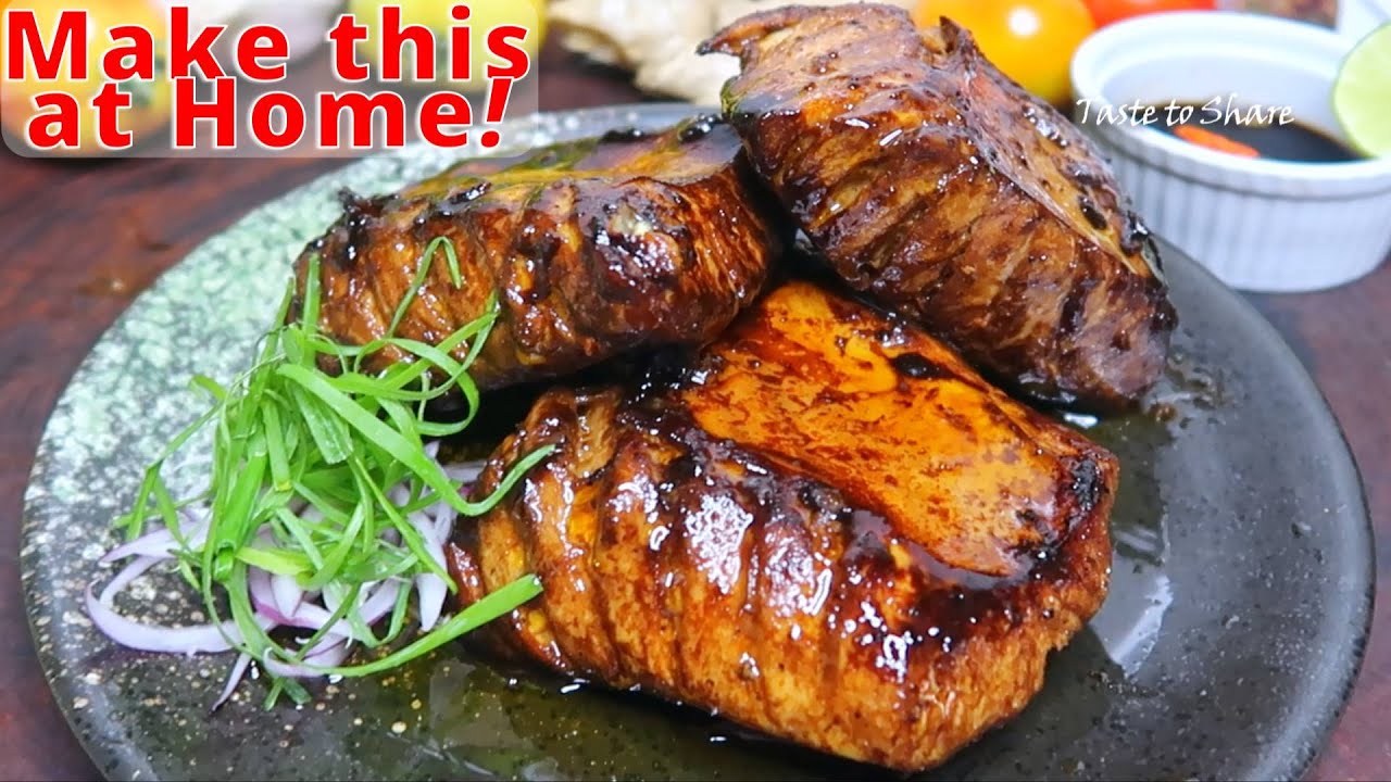 Tasty❗Juiciest Tuna Belly Recipe✅How to Cook Tuna Belly Quick, Easy tuna belly recipe Pan-Seared Tun