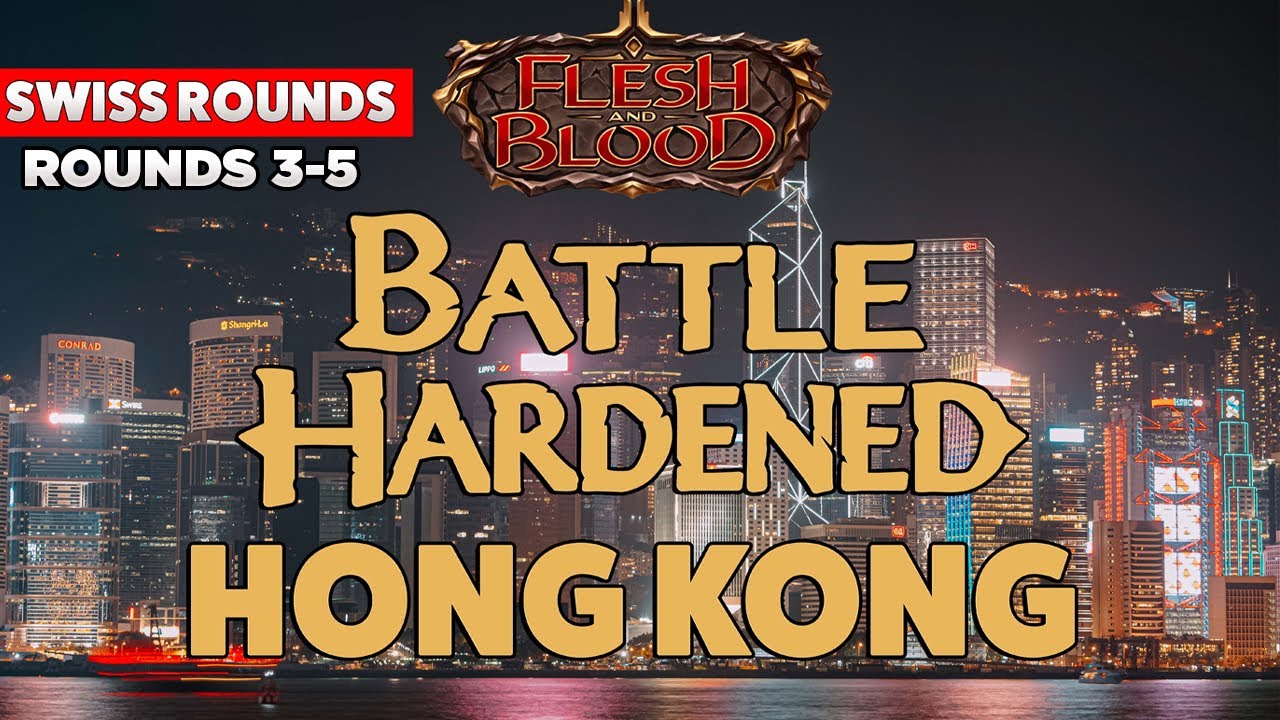 Battle Hardened Hong Kong 2025 (Rounds 3-5) w/ Commentary