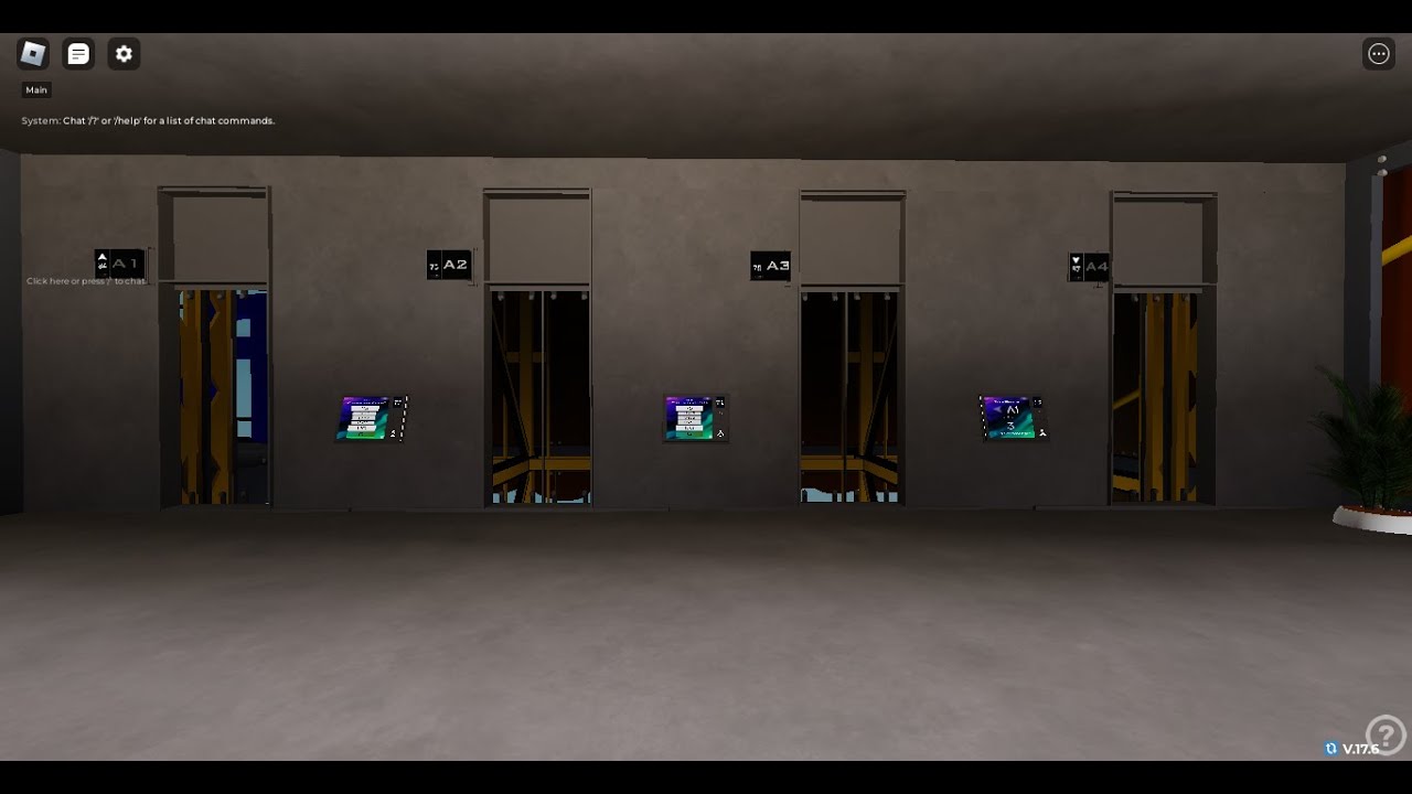 Roblox In-Depth Gaming: Viewing the Elevators at Platinum Headquarters (6/18/2024)