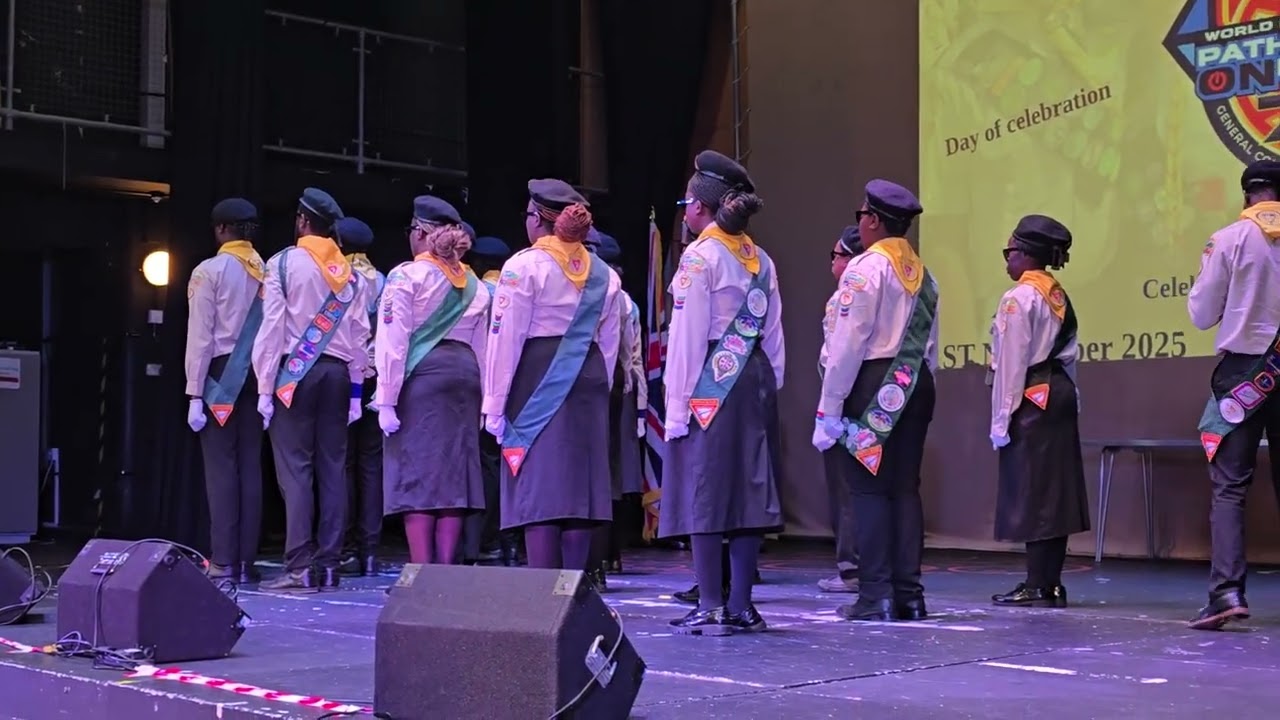 Coventry Eagles Fancy Drill 1/11/25  Area 4 World Pathfinder 75yrs Celebrations 