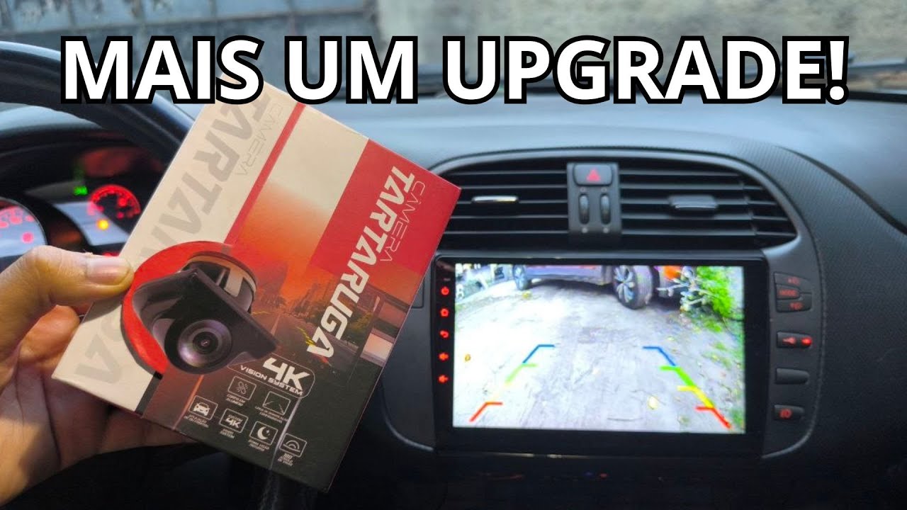 Instalei uma CÂMERA DE RÉ JR8 no meu Fiat Bravo! Será que valeu a pena?