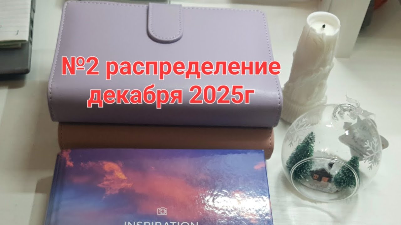 №2 распределение декабря 2025г/ Закрытие крупной цели/ Новый долг