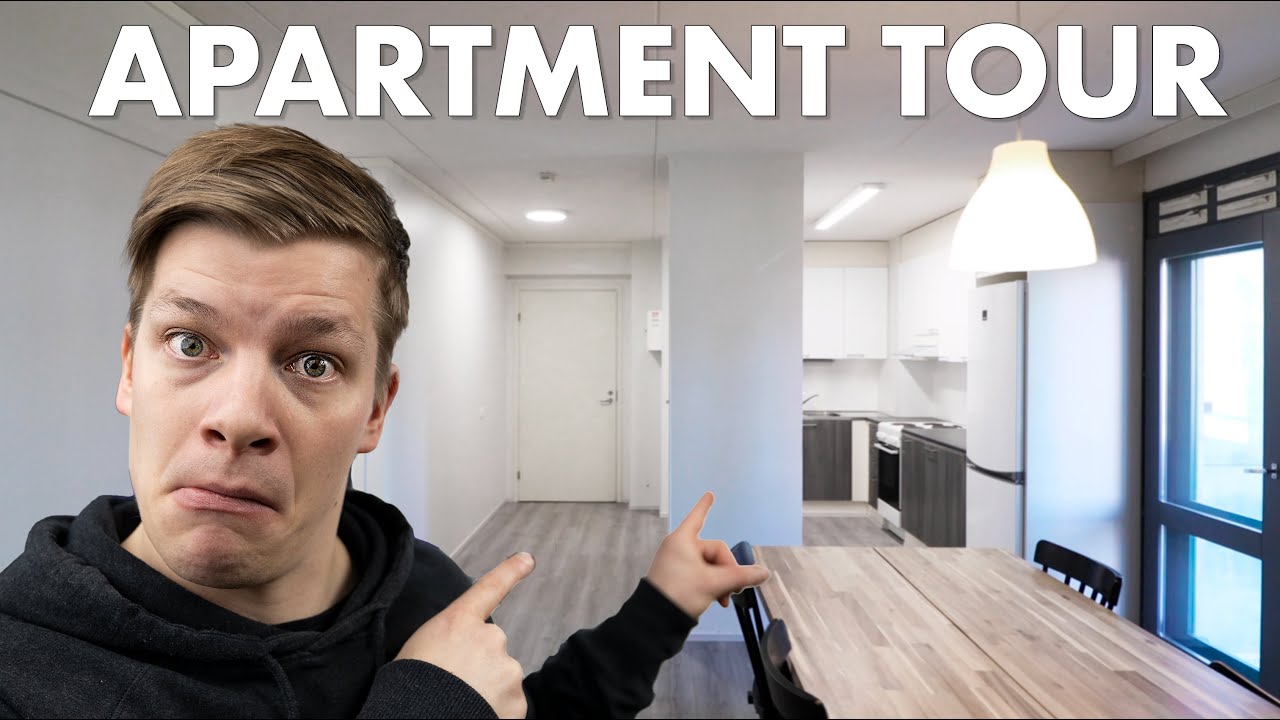 Student apartment tour – a furnished student flat in Finland | Study in Finland