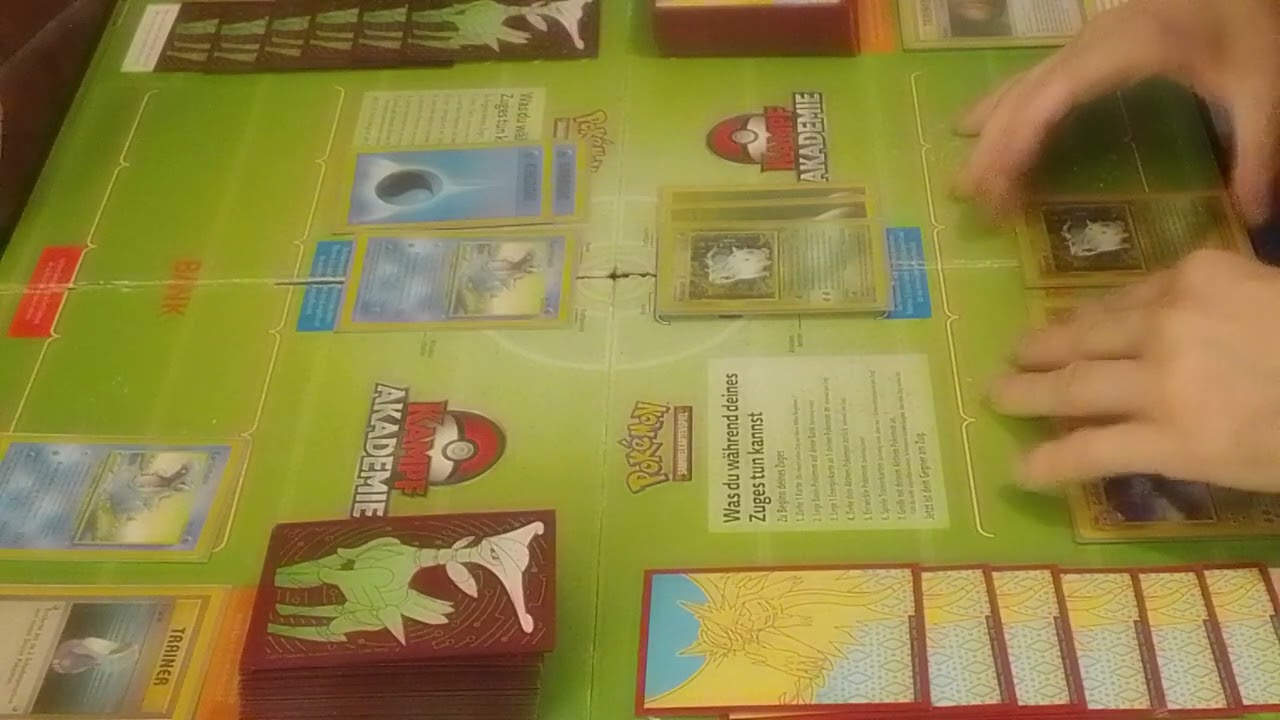 Pokémon Retro Match: Retro Pflanzen Deck VS Retro Wasser Deck