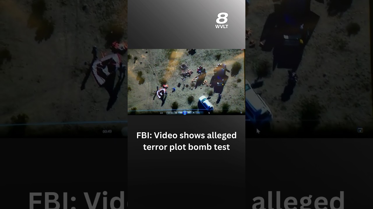 FBI: Video shows alleged terror plot bomb test