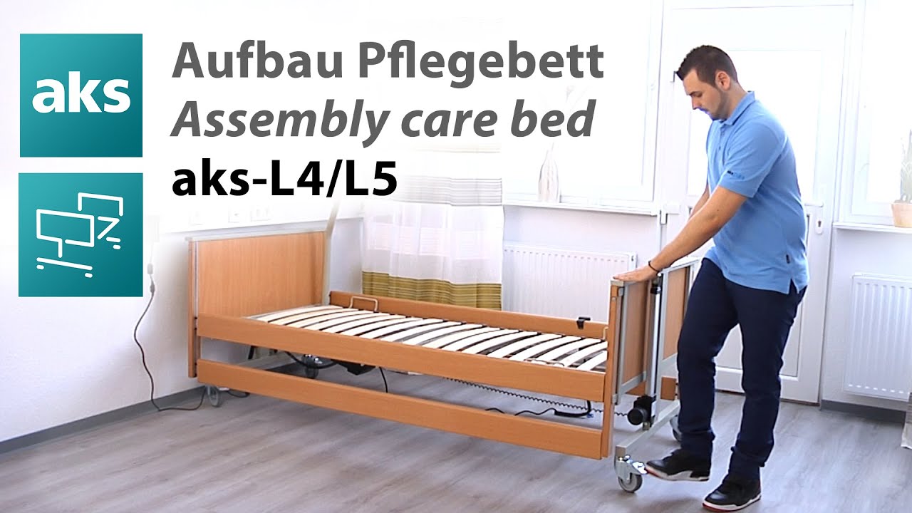 Aufbau Pflegebett aks-L4/L5