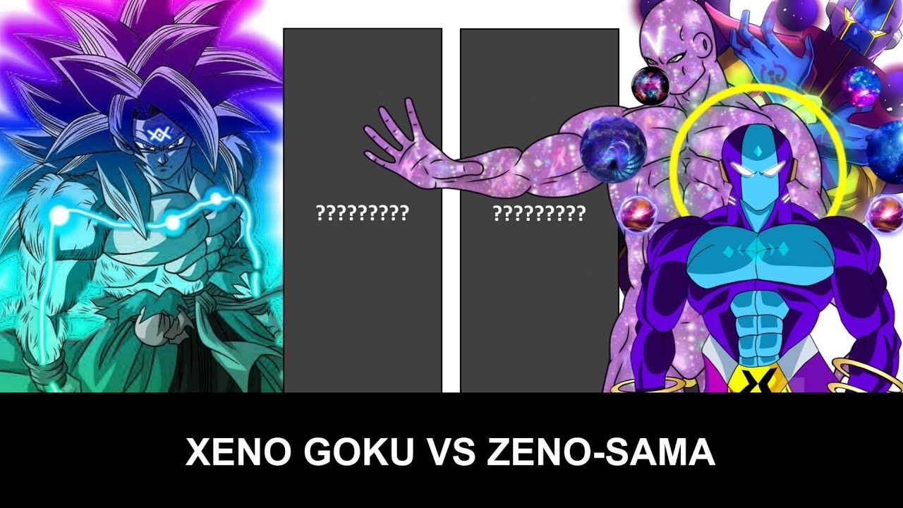 Xeno Goku VS Zeno | POWER LEVELS 🔥 | Dragon Ball Super - Super Dragon Ball Heroes