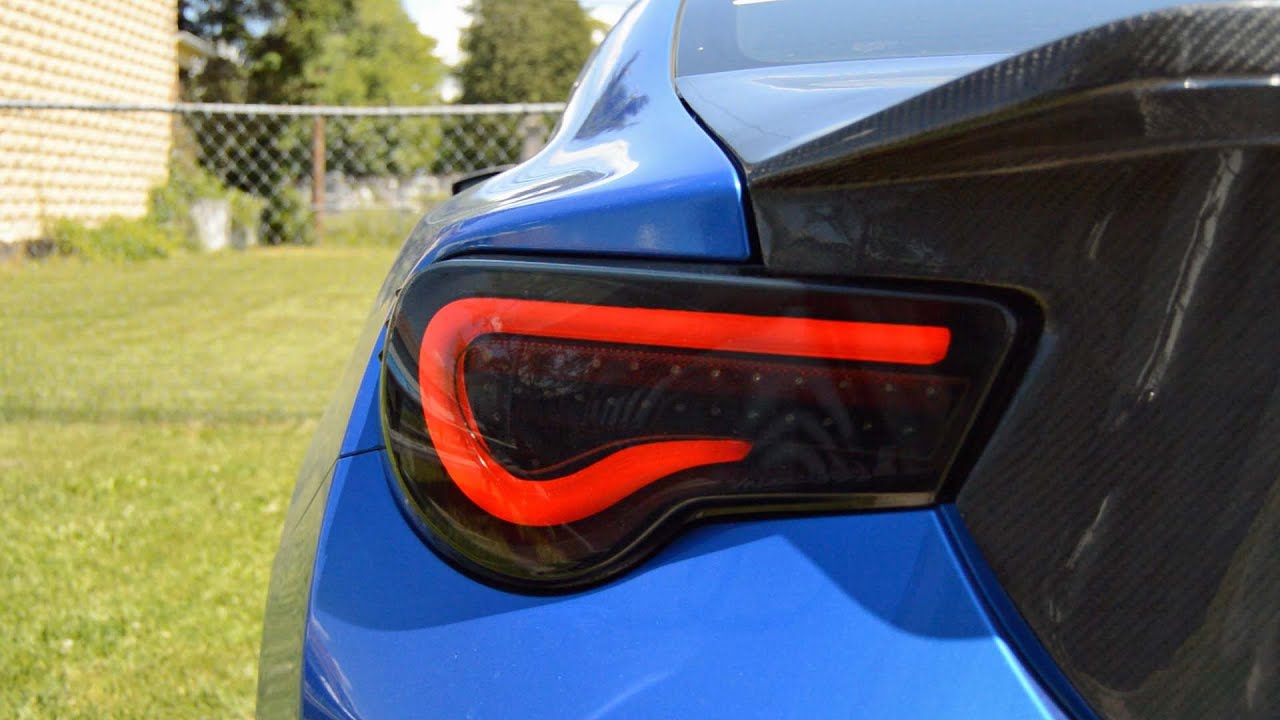 Valenti Sequential Taillight Install: Subaru BRZ