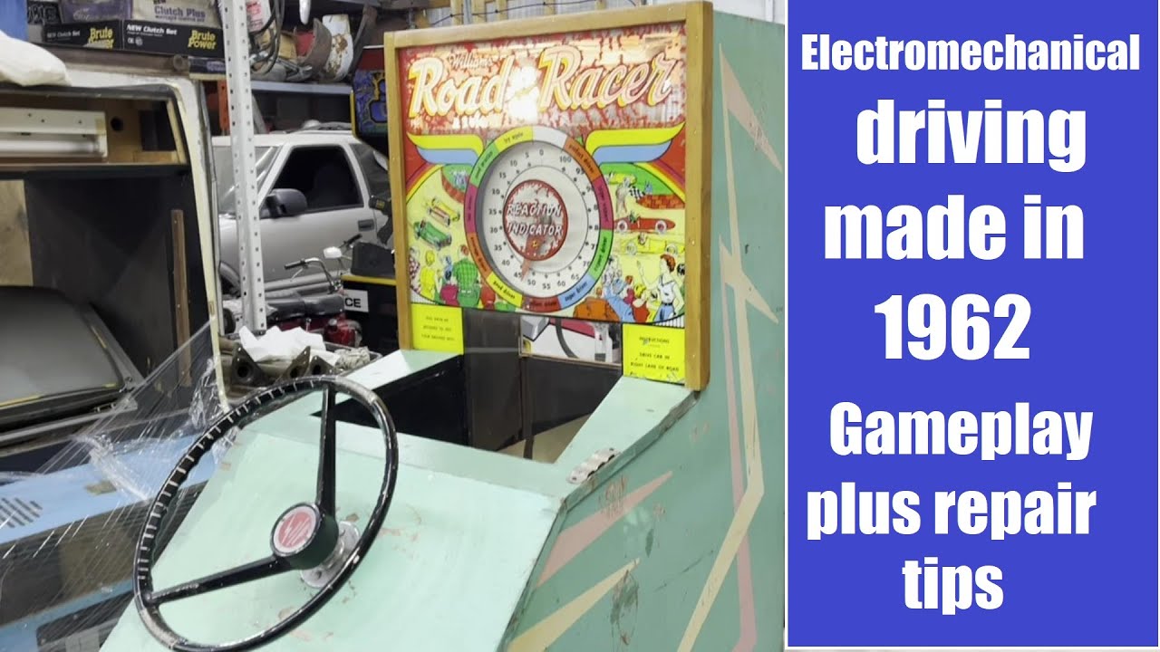 Williams EM Road Racer driving game 1962