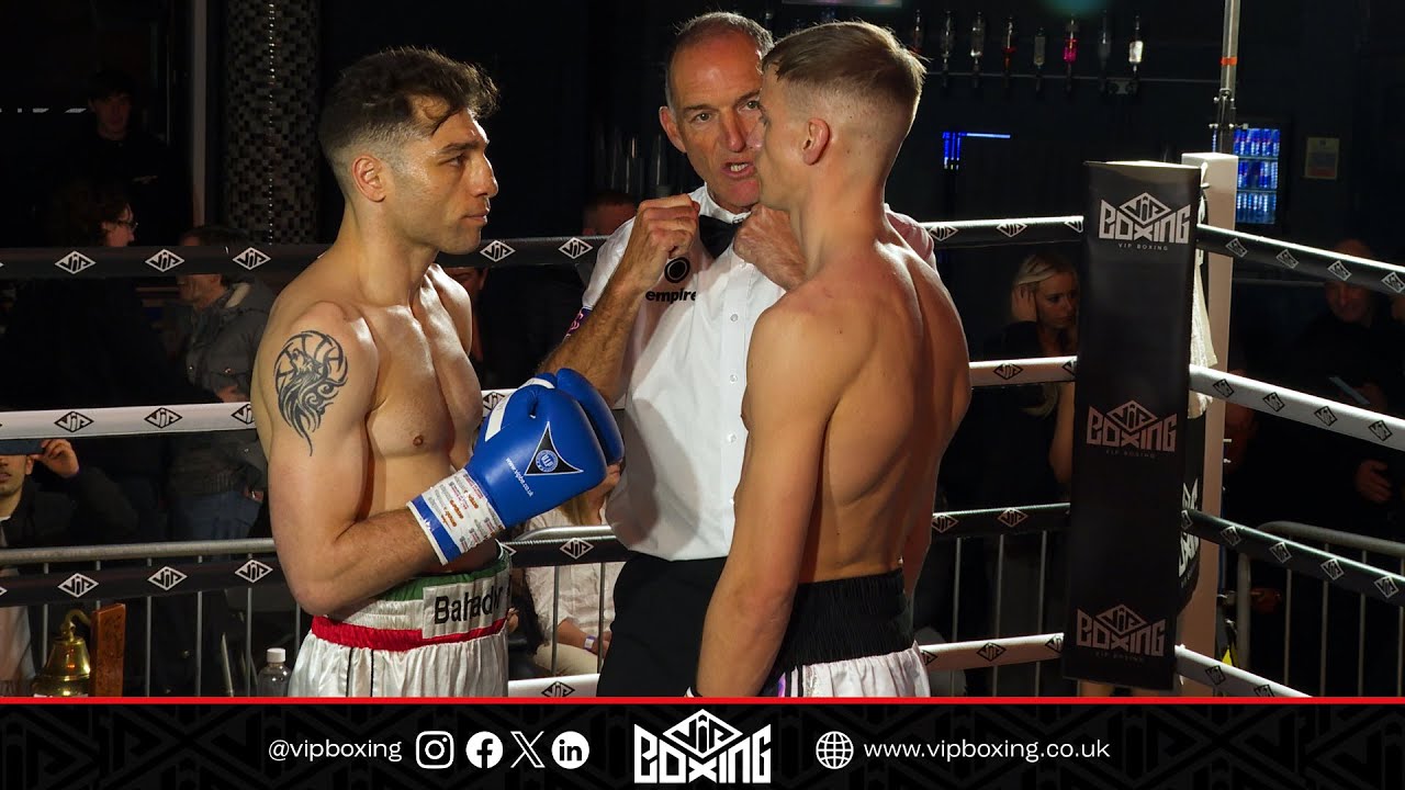 'WHAT A FIGHT' Ben Burnham vs Bahadur Karami on VIP's  show at the Grand Central Hall (23.03.2024)