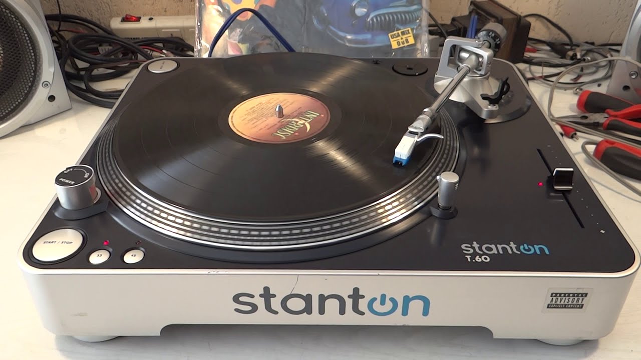 BANDEJA GIRADISCOS TORNAMESA TURNTABLE STANTON T-60 CHINA 2010 FANCY