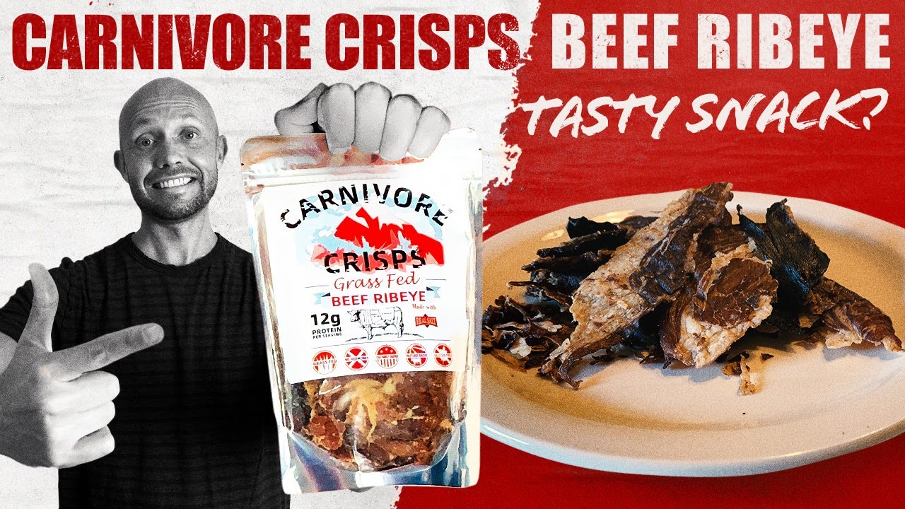 Beef Ribeye Carnivore Crisps Brand Review | Carnivore Diet Approved Snacks