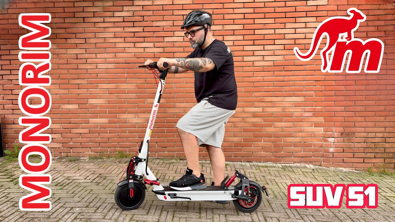 MONORIM SUV S1 - Electric Scooter Dual Motor 1000W - Top Speed 60 km/h