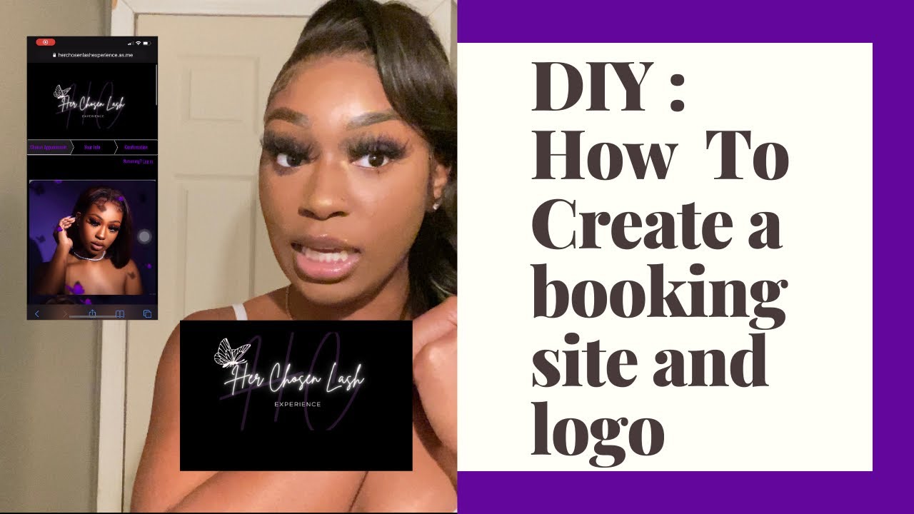 DIY : How To Make Your Own Booking Site and Simple Base Logo | Acuity Scheduling | CANVA
