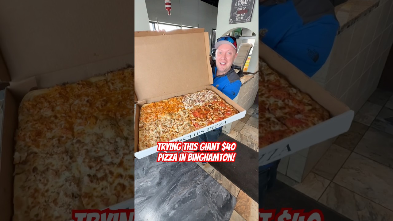 Binghamton Pizza Tour Stop: Nirchi&rsquo;s Sheet Pizza Breakdown 🍕
