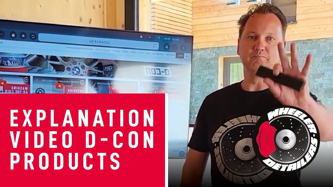 CARCARE24.EU | EXPLANATION VIDEO | D-CON | PROFESSIONAL DETAILING PRODUCTS | PADS | BRUSHES | TOOLS