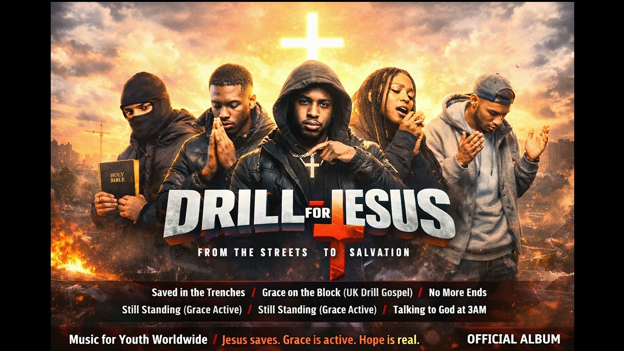 No more ends (first official song in drill for Jesus album by young international music)