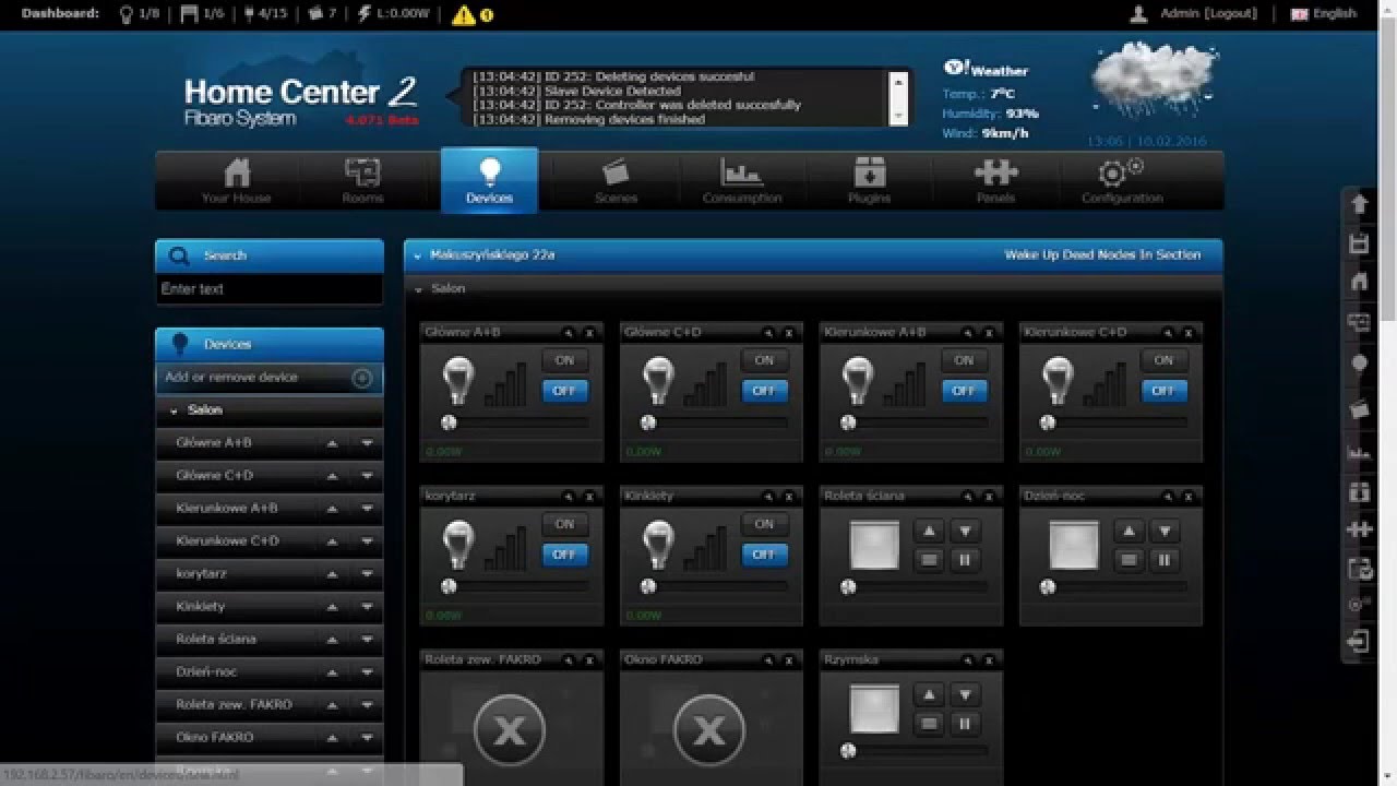 Fibaro Swipe configuration