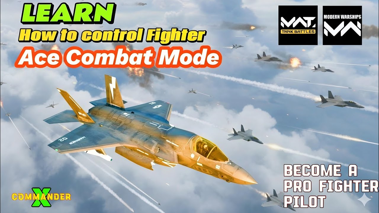 How to Control Your Fighter in Ace Combat Mode | mwt ace combat 