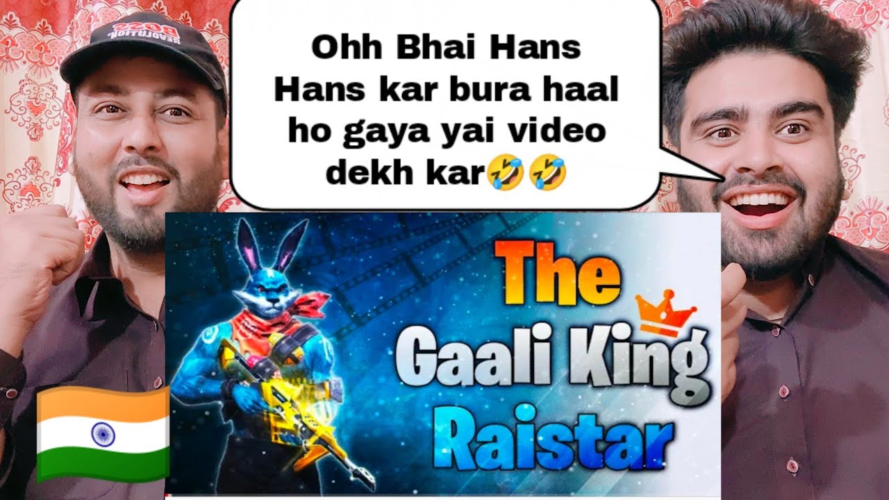 Raistar's Most Funny Gaali Moments Ever | Indian Freefire | Pakistani Real Reactions |