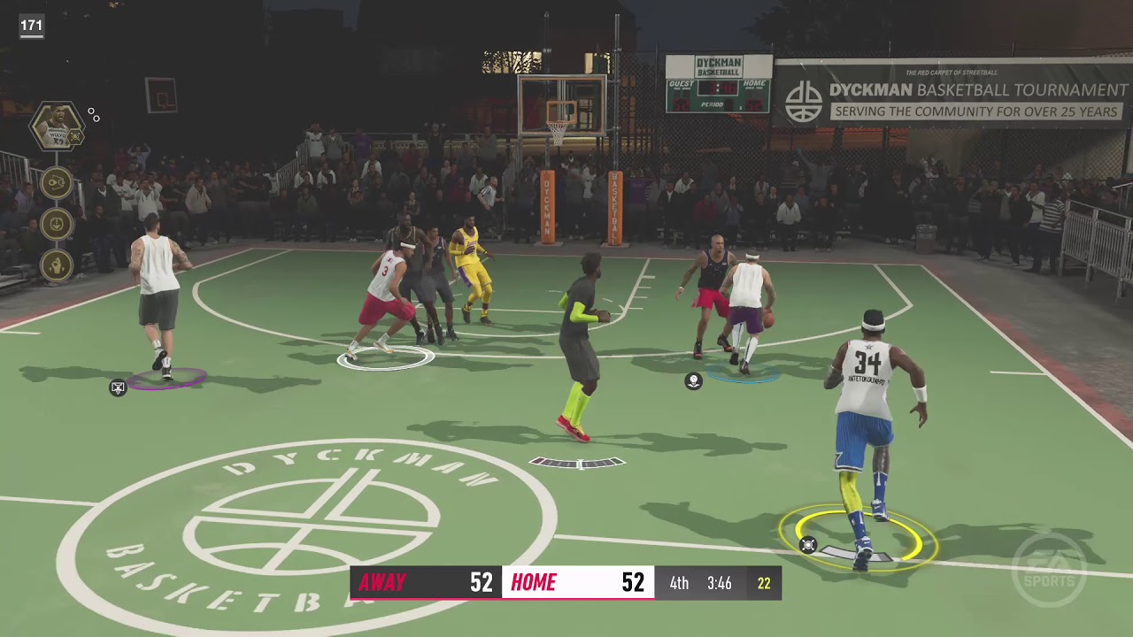 NBA Live 19 stretch big PROPHET  crazy handles!