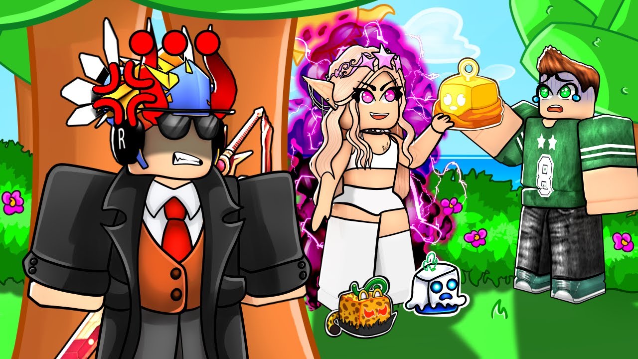 I Found A SCAMMER Group.. So I Went UNDERCOVER! (ROBLOX BLOX FRUIT)