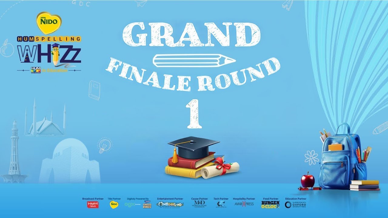 Nido HUM Spelling Whizz | Grand Finale – Round 1 | Kids Spelling Competition