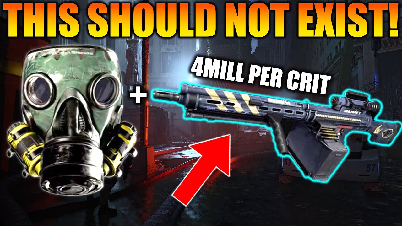 TINKERER + TURMOIL SHOULD NOT EXIST - 4MILL CRIT WITH LMG DESTROYS LEGENDARIES | The Division 2