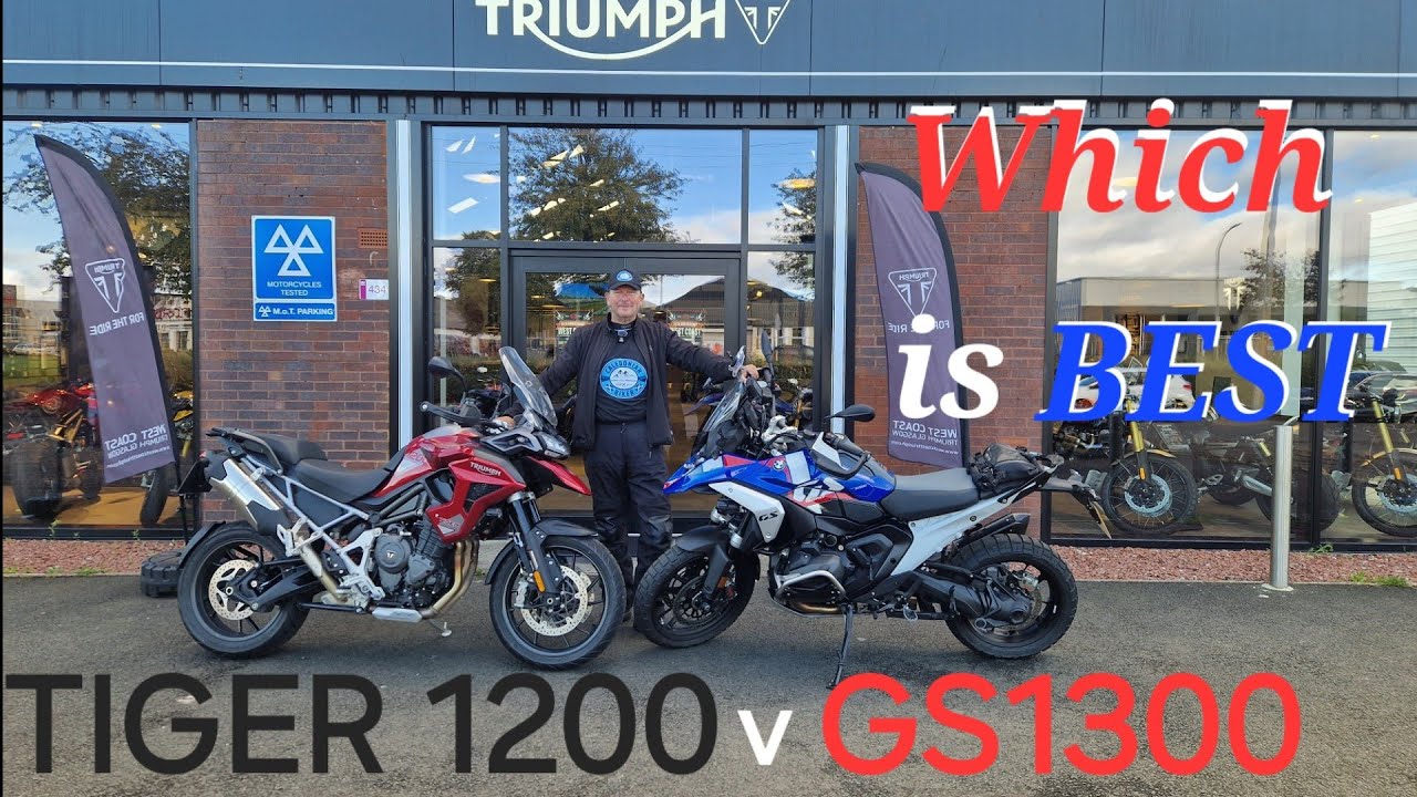Triumph Tiger 1200 vs BMW R1300 GS #motorcycle #motorbike #westcoast #triumph #bmwgs1300 #gs1300