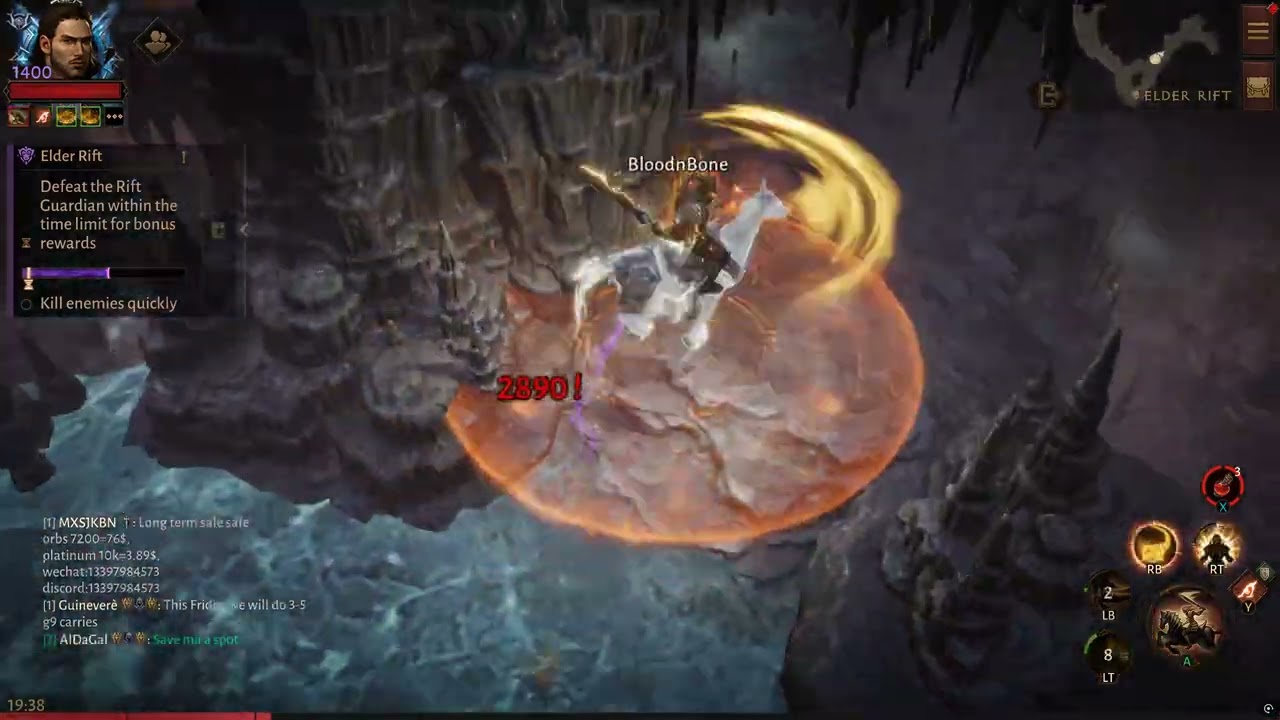 Diablo Immortal S51 10 crest elder rift