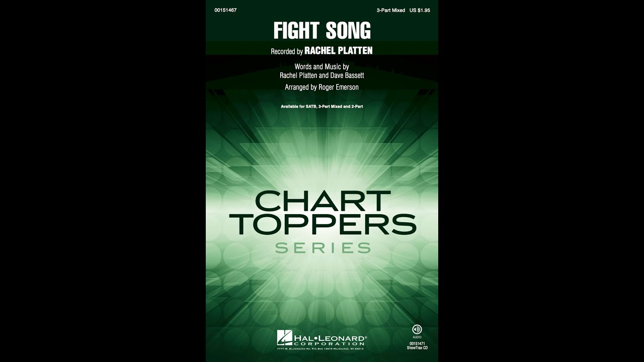 Fight Song (3-Part Mixed Choir) - Arranged by Roger Emerson
