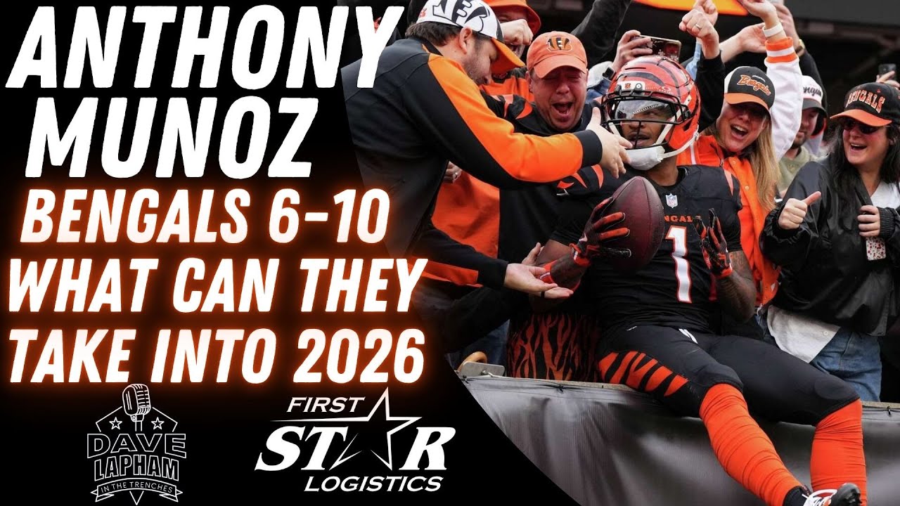Anthony Muñoz on Bengals' 6-10 Season & Why He Still Believes in Zac Taylor