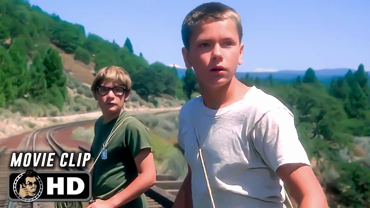 Train Scene | STAND BY ME (1986) Movie CLIP HD