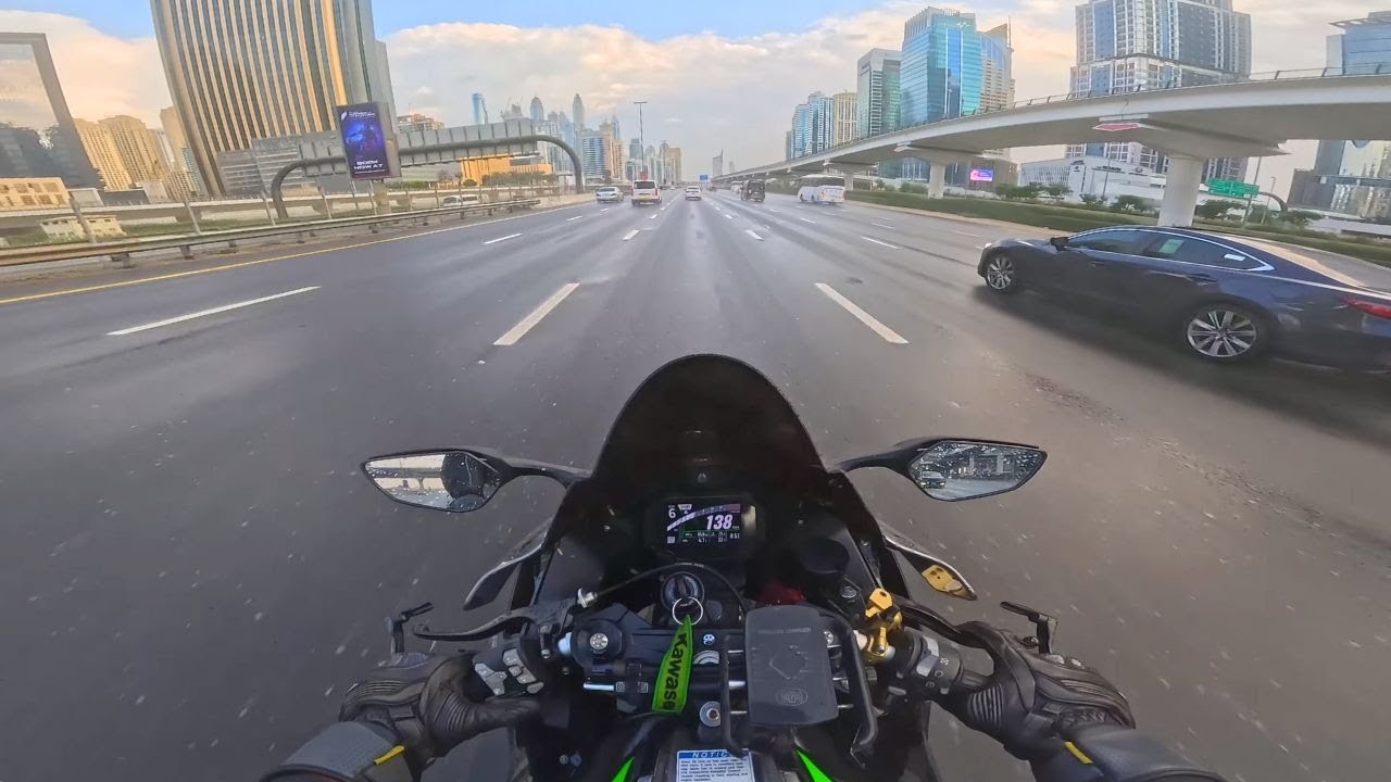 Its raining [4K POV ZX10R Ride]