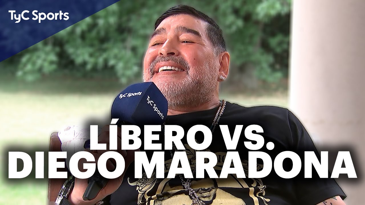 LÍBERO VS MARADONA: Grandes Momentos de una entrevista inolvidable | ¡Feliz Cumpleaños Diego! 🔟
